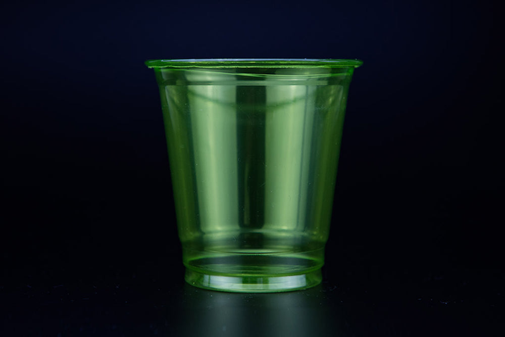 PET Green Cold Drinking Cup 275ml